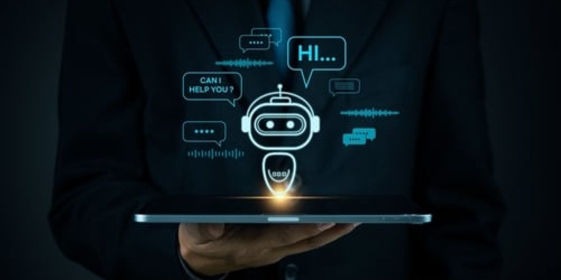 Ai,Chatbot,Technology,,Virtual,Assistant,For,Customer,Service,,Futuristic,Smart