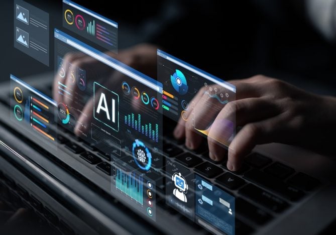 Ai,Business,Intelligence,Interface,Featuring,Real-time,Ai,Data,Visualization,,Predictive