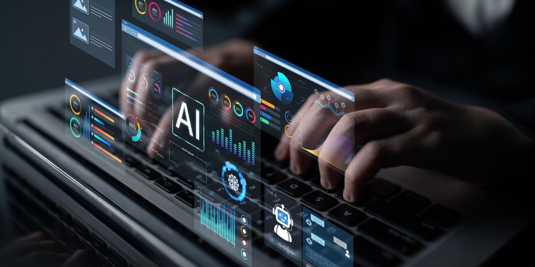 Ai,Business,Intelligence,Interface,Featuring,Real-time,Ai,Data,Visualization,,Predictive