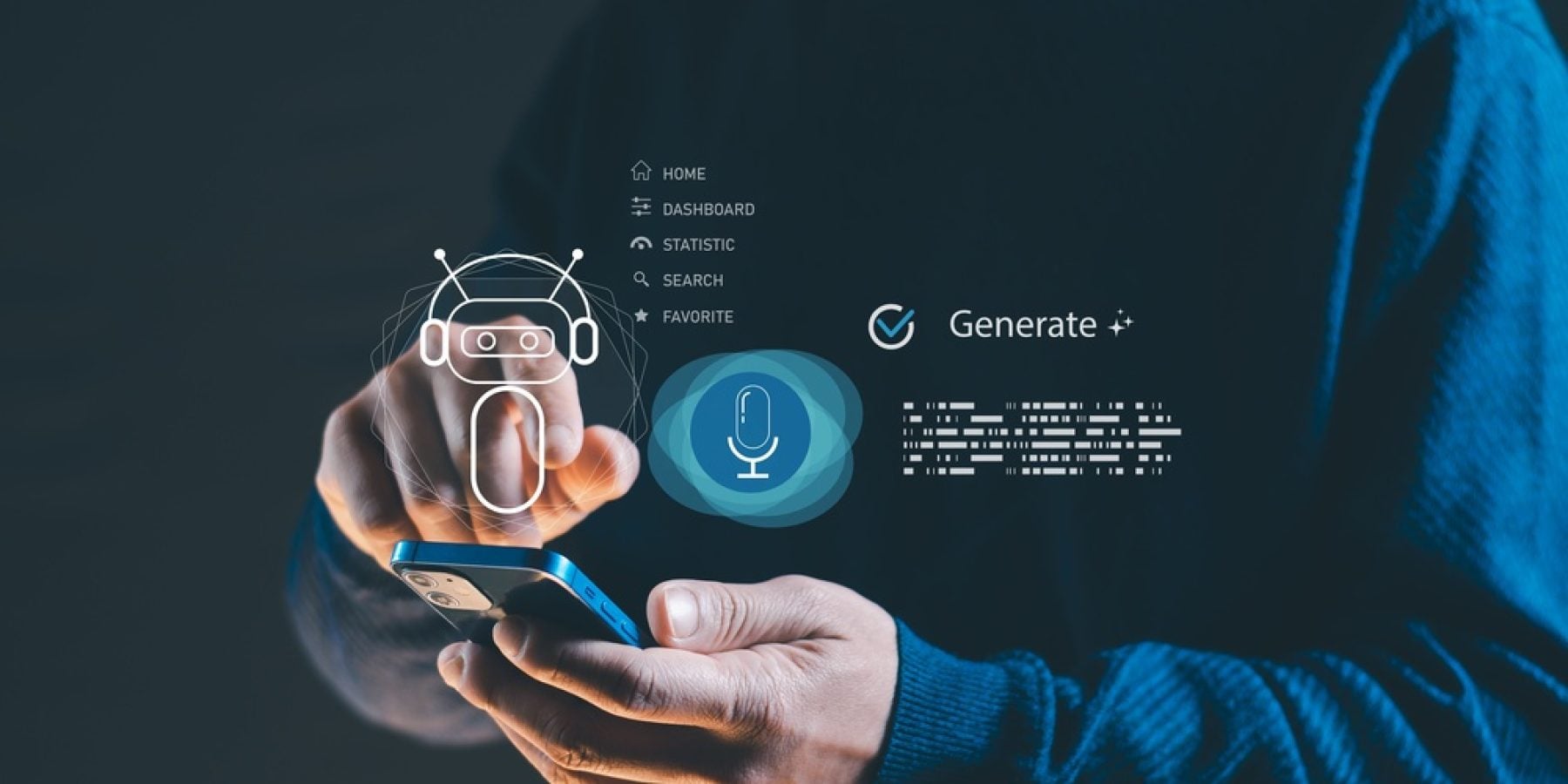 Ai,Agent,Voice,Assistant,And,Smart,Automation,Interface,On,Mobile